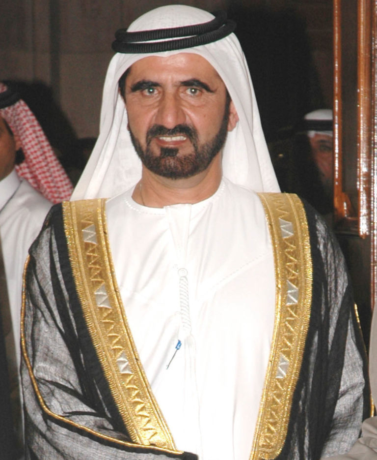 Mohammed Rashid Dubai : Dubai's Sheikh Mohammed and his son take a trip