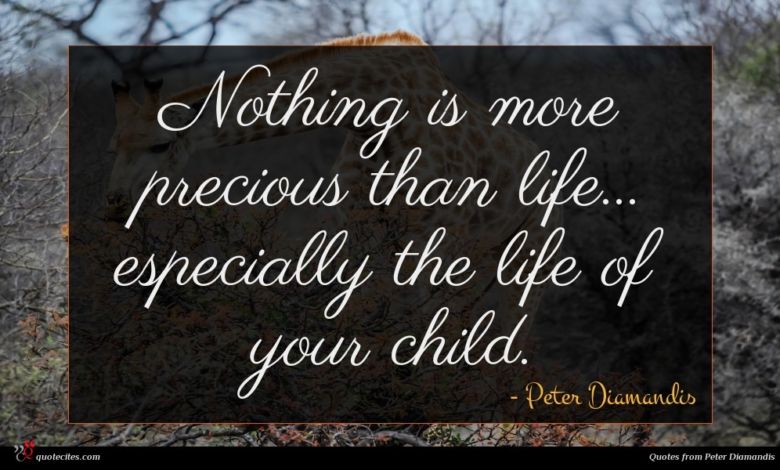 Nothing is more precious than life... especially the life of your child.