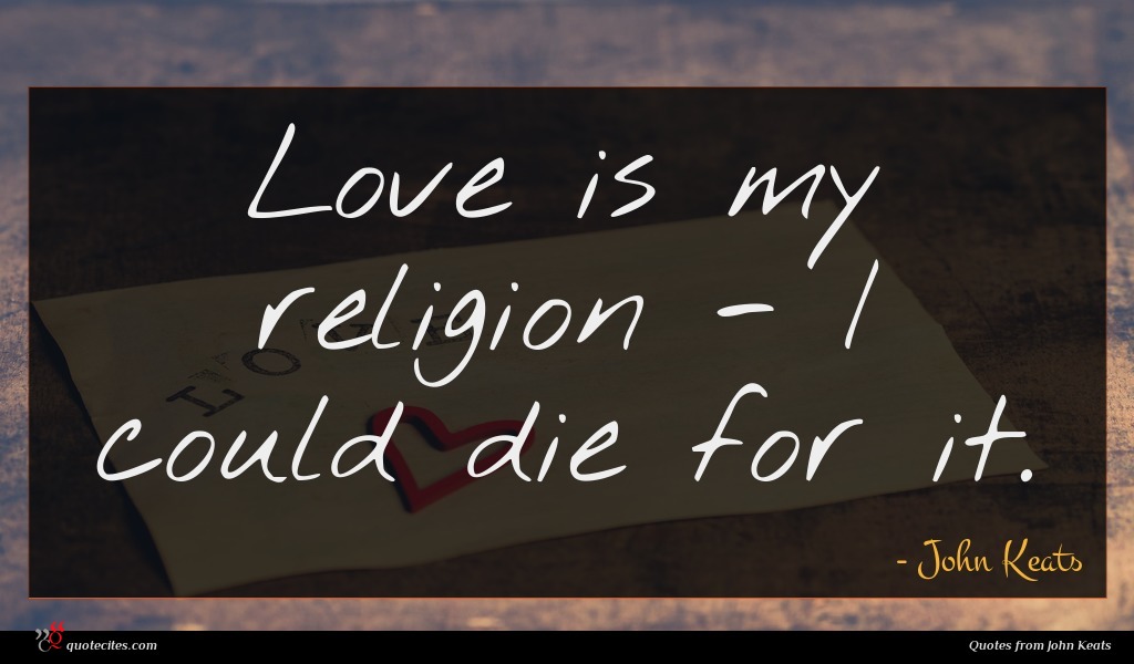 Get Love John Keats Quotes Pics