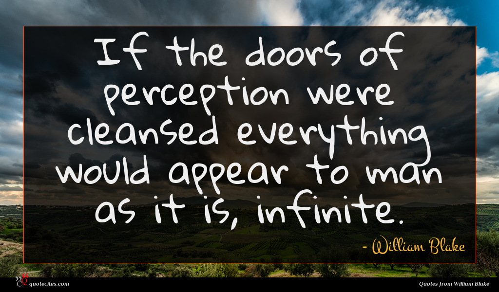Featured image of post Doors Of Perception Quote