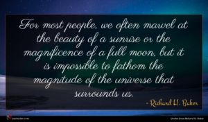 Richard H. Baker quote : For most people we ...