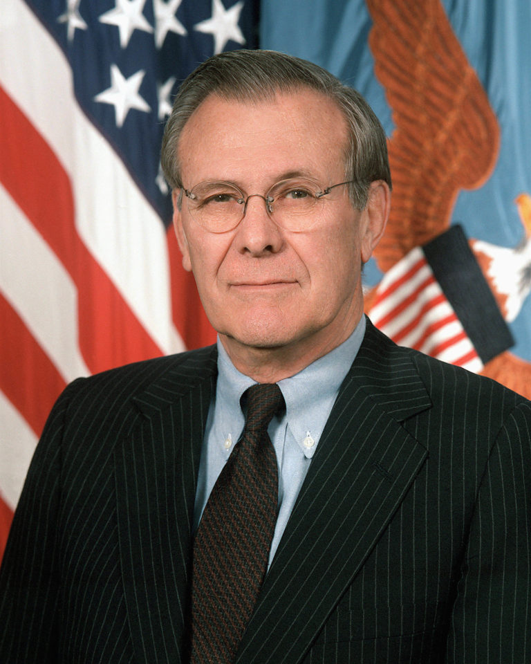 Quotes from Donald Rumsfeld Donald Rumsfeld
