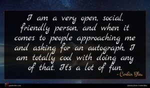 Corbin Bleu quote : I am a very ...
