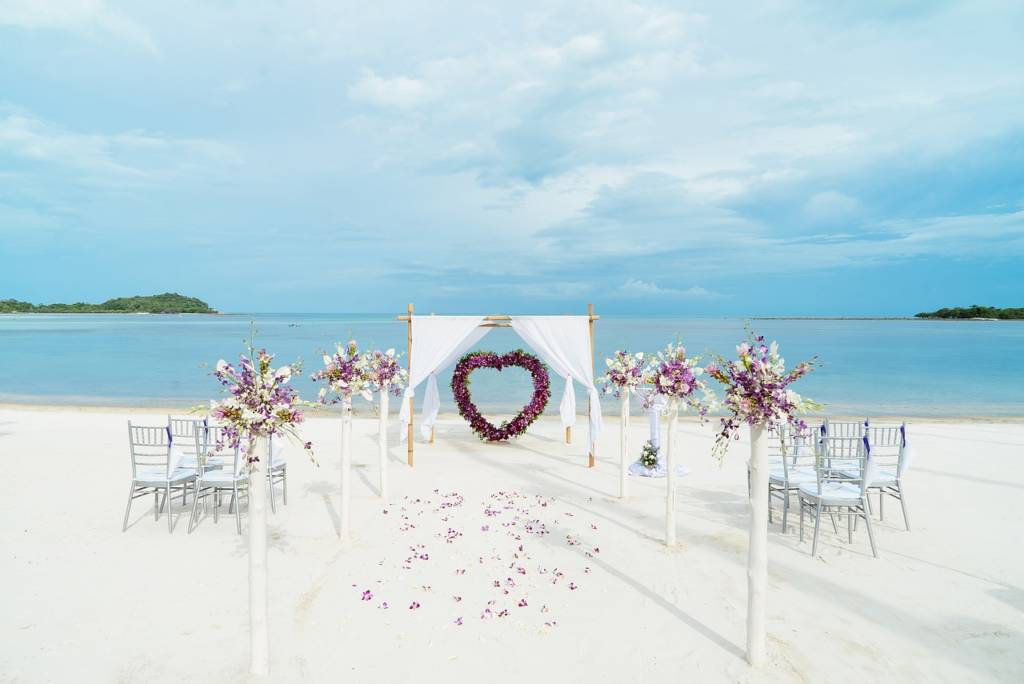 Wedding on a beach